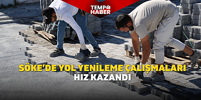 Söke’de yol yenileme atağı: Pullukçu Sokak öne çıkıyor